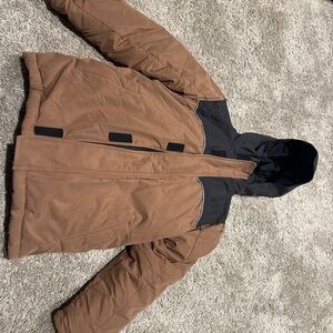 Old Navy Brown and Black Kids Raincoat